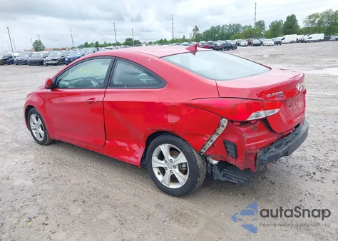 2013 Hyundai Elantra Gs z USA, uszkodzony, nr VIN KMHDH6AE6DU007746